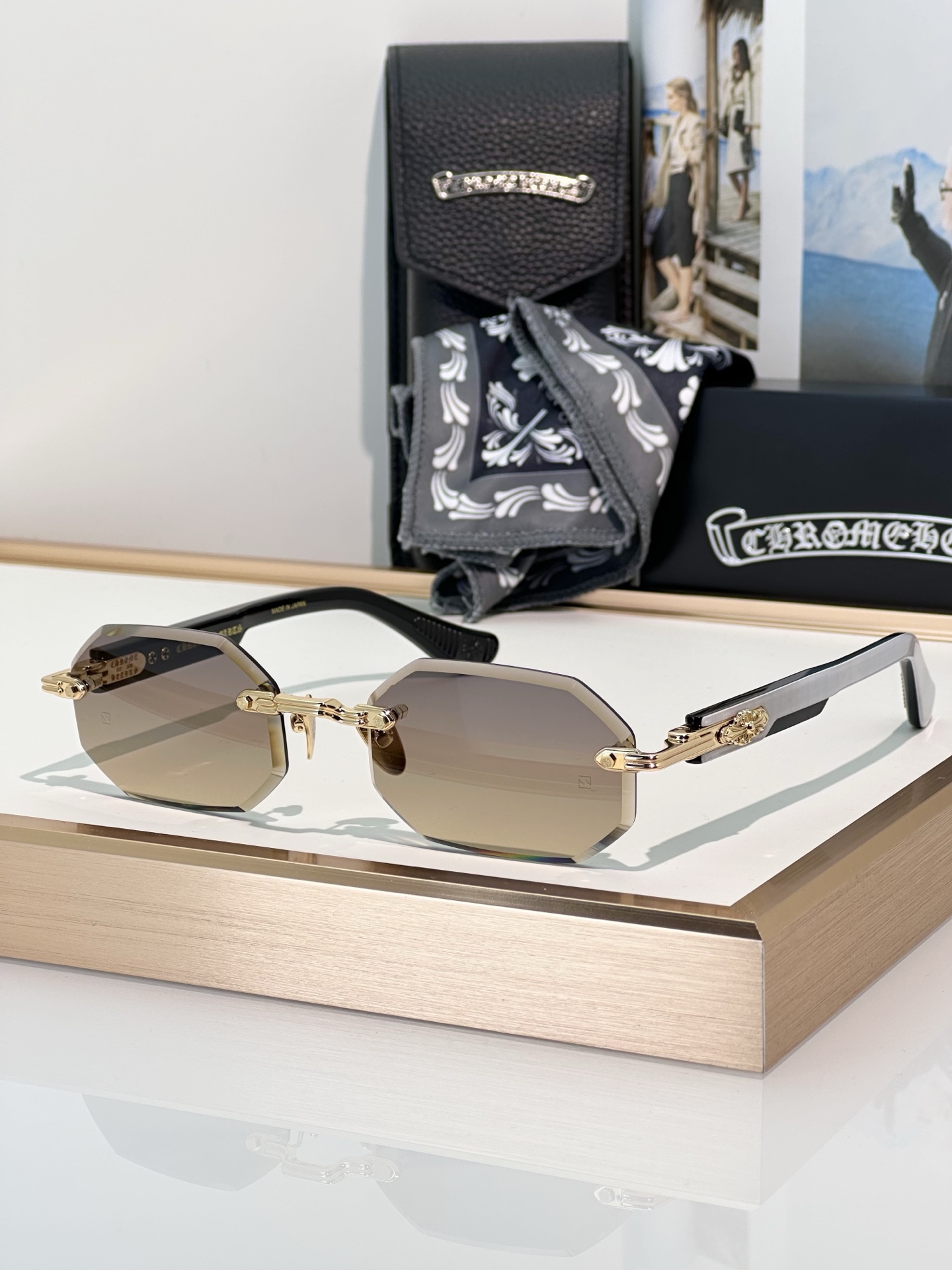 Chrome Hearts Sunglasses DEEP