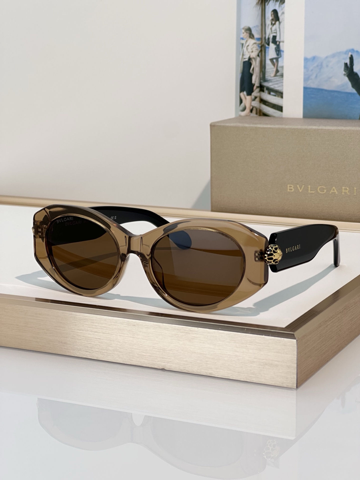 BVLGARI宝格丽\nMod：BV40007I\nSize：52口19-140
