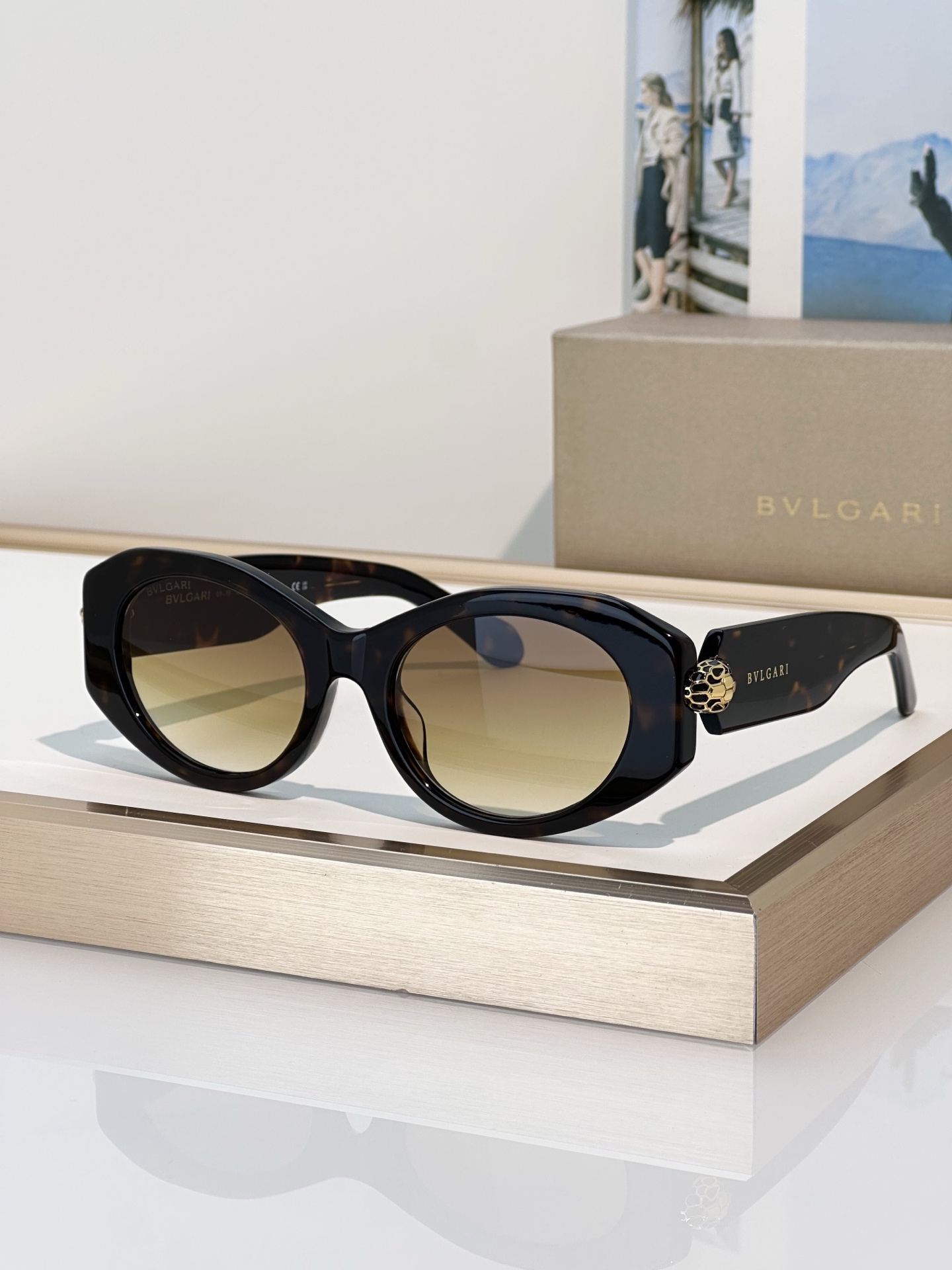 BVLGARI宝格丽\nMod：BV40007I\nSize：52口19-140