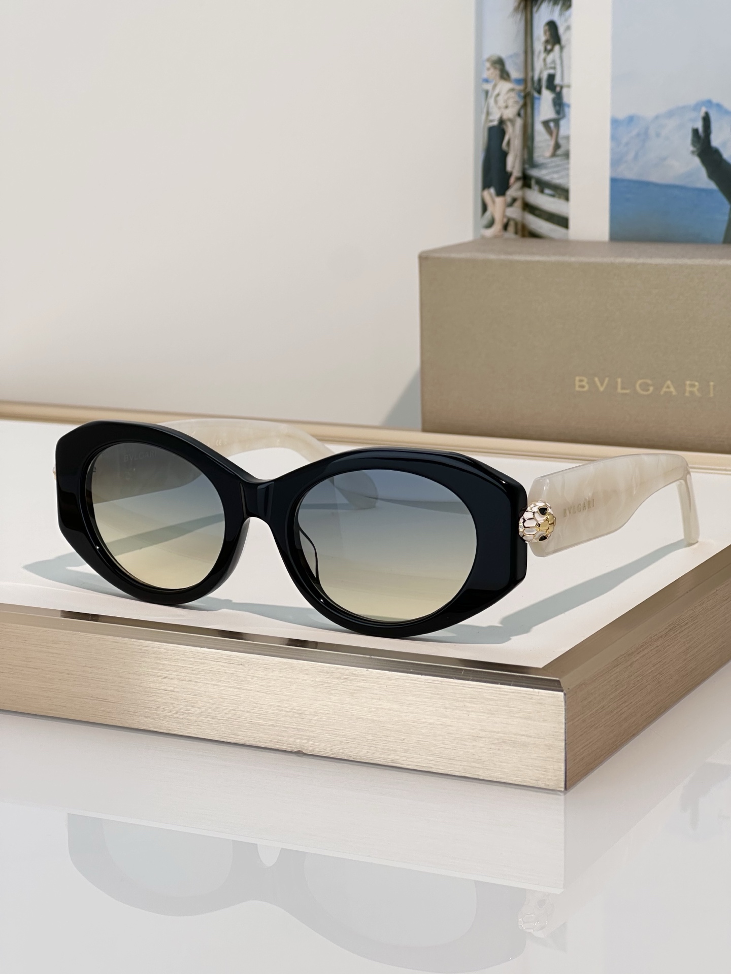 BVLGARI宝格丽\nMod：BV40007I\nSize：52口19-140