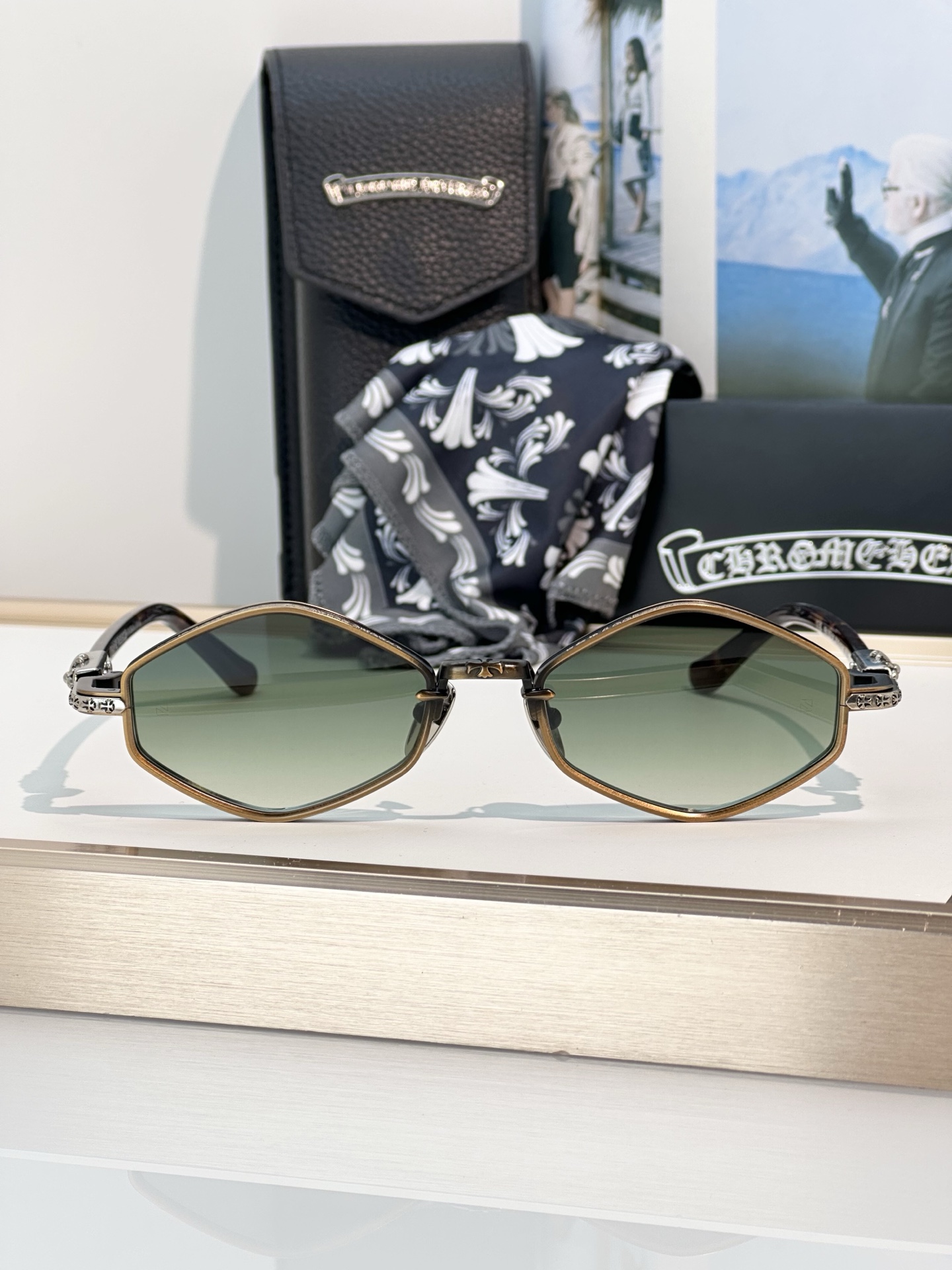 Chrome Hearts Sunglasses NIP