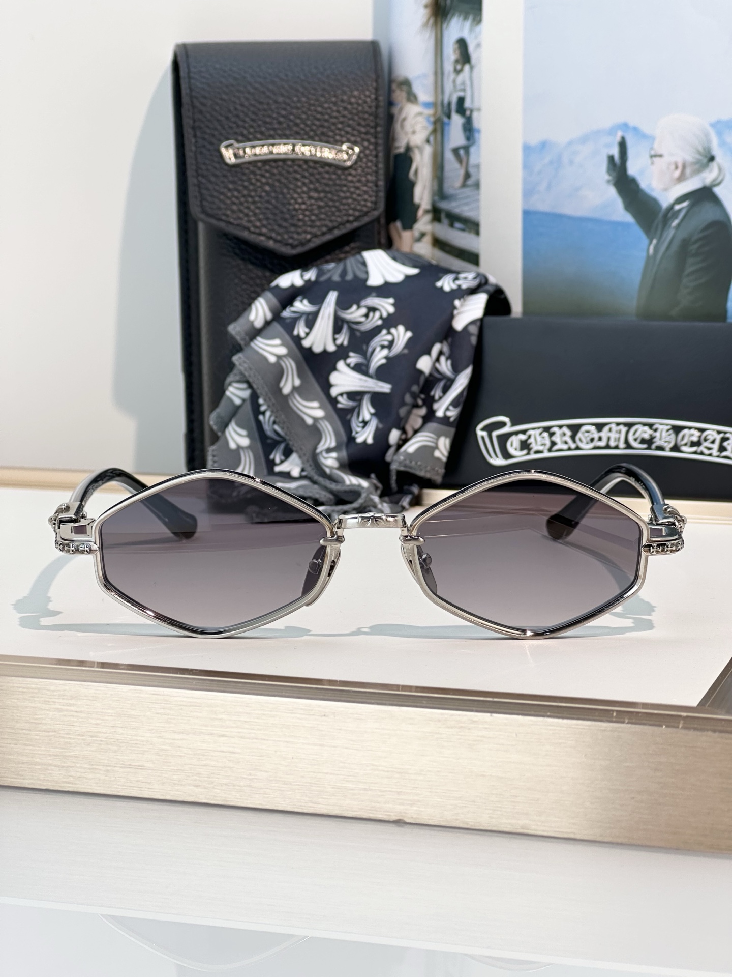 Chrome Hearts Sunglasses NIP