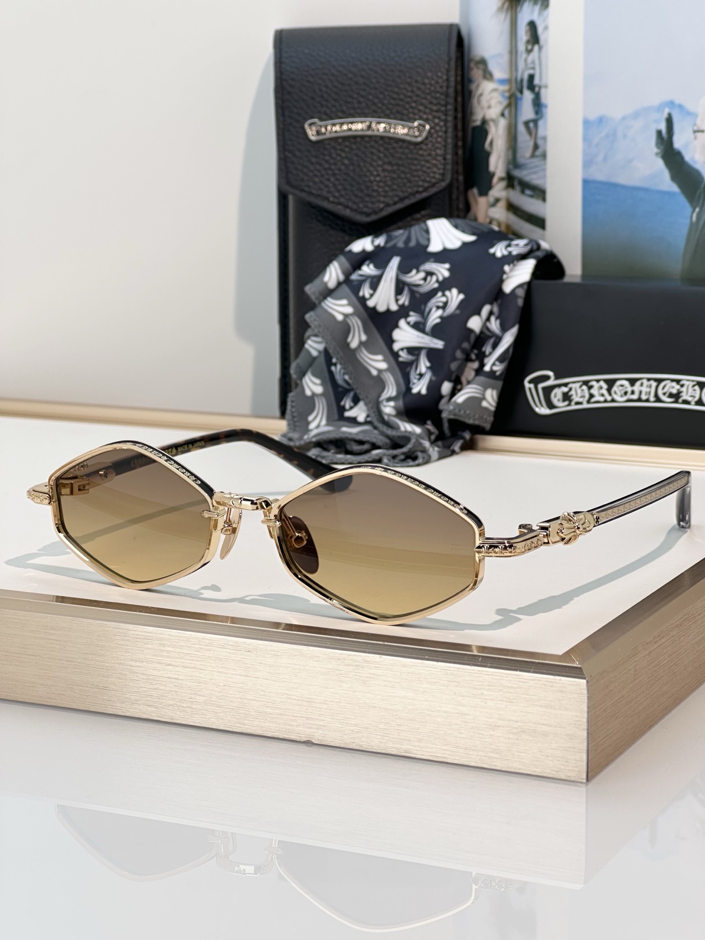 Chrome Hearts Sunglasses NIP