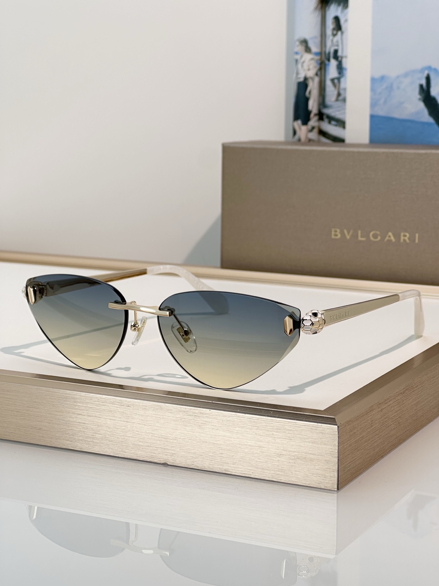 BVLGARI宝格丽\nMod：BV40115U\nSize：59口15-140