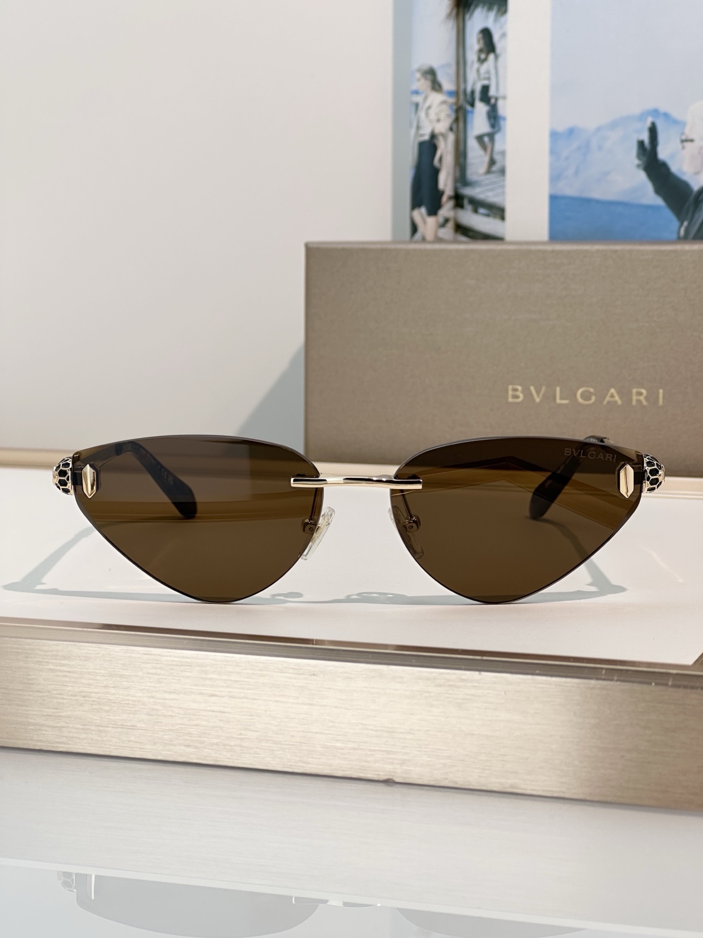 BVLGARI宝格丽\nMod：BV40115U\nSize：59口15-140