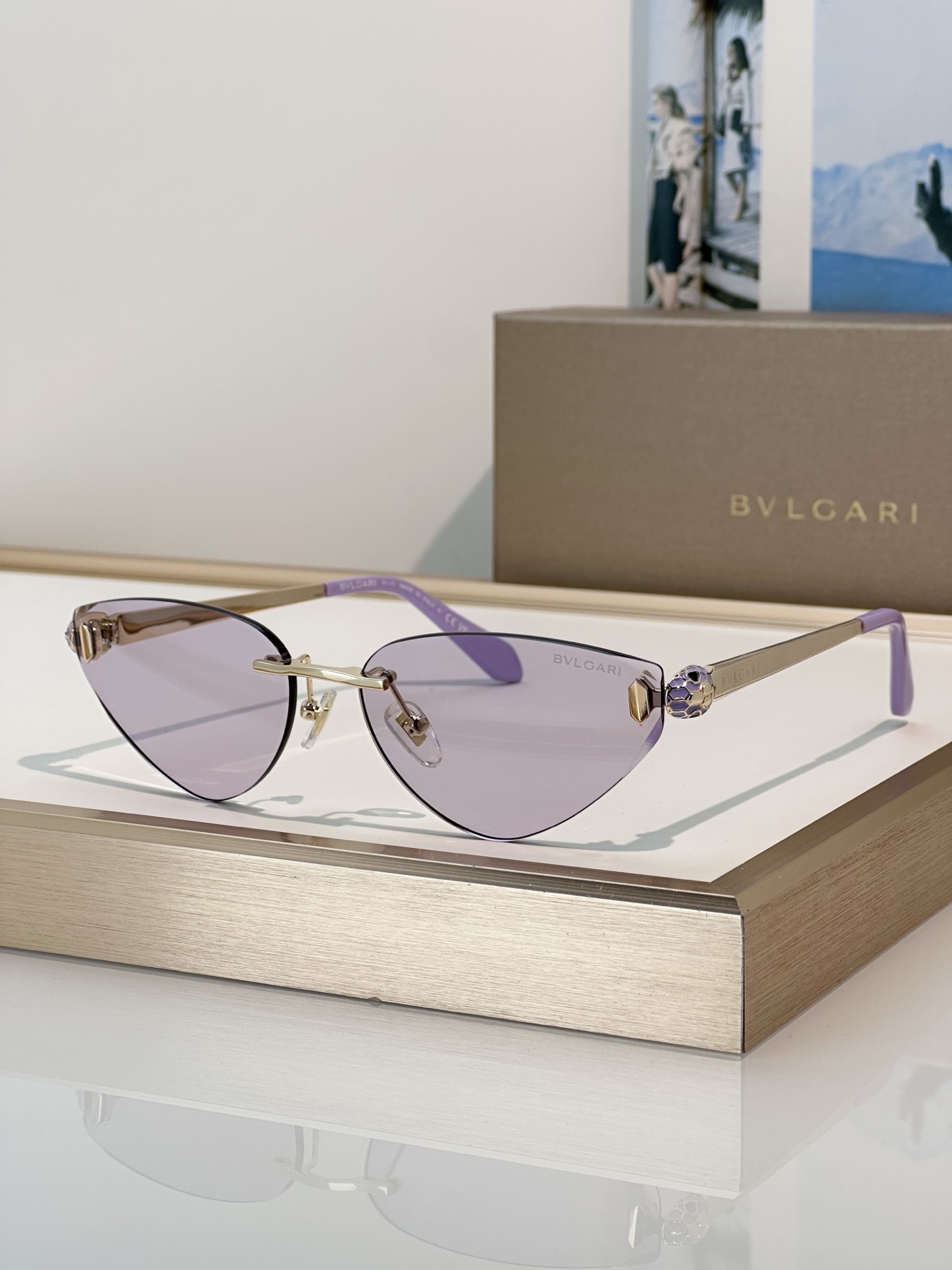 BVLGARI宝格丽\nMod：BV40115U\nSize：59口15-140