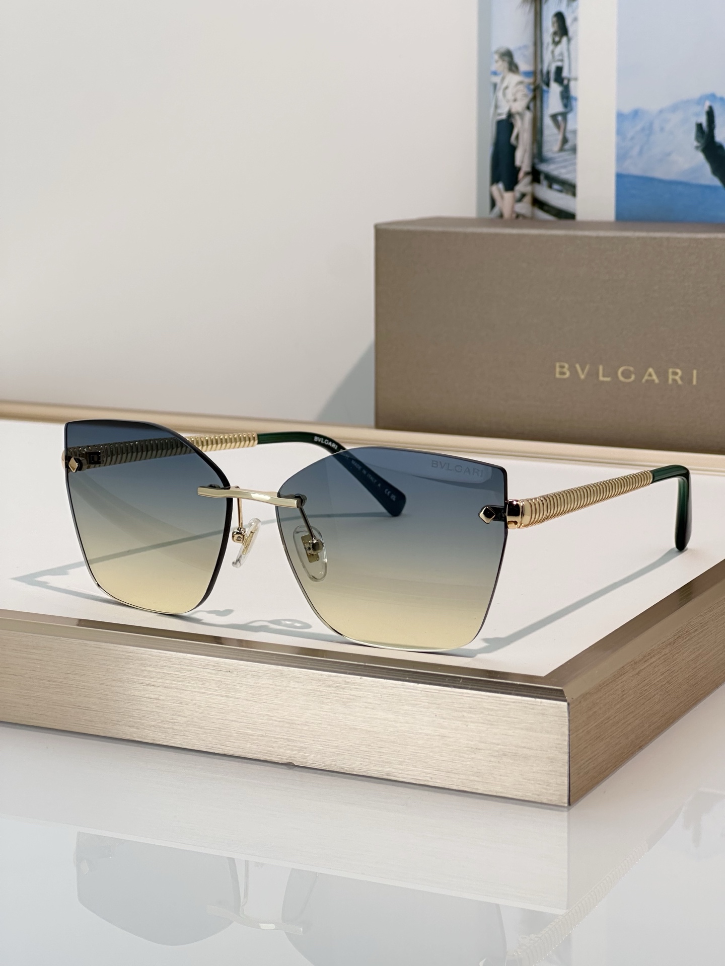 BVLGARI宝格丽\nMod：BV40083U\nSize：59口14-135