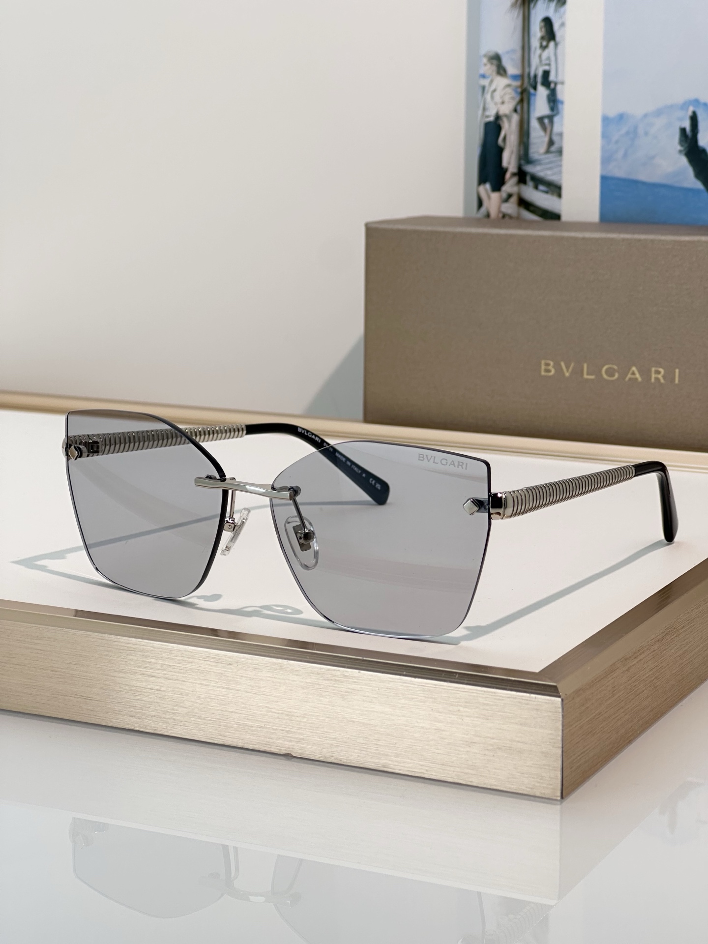 BVLGARI宝格丽\nMod：BV40083U\nSize：59口14-135