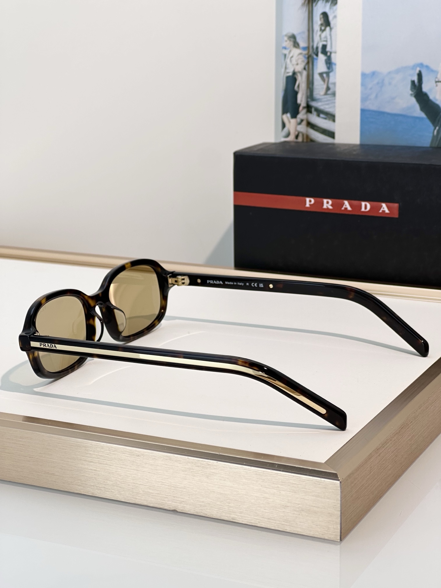 Prada新品\nMod：SPRD06SF\nSIze：52口19-145