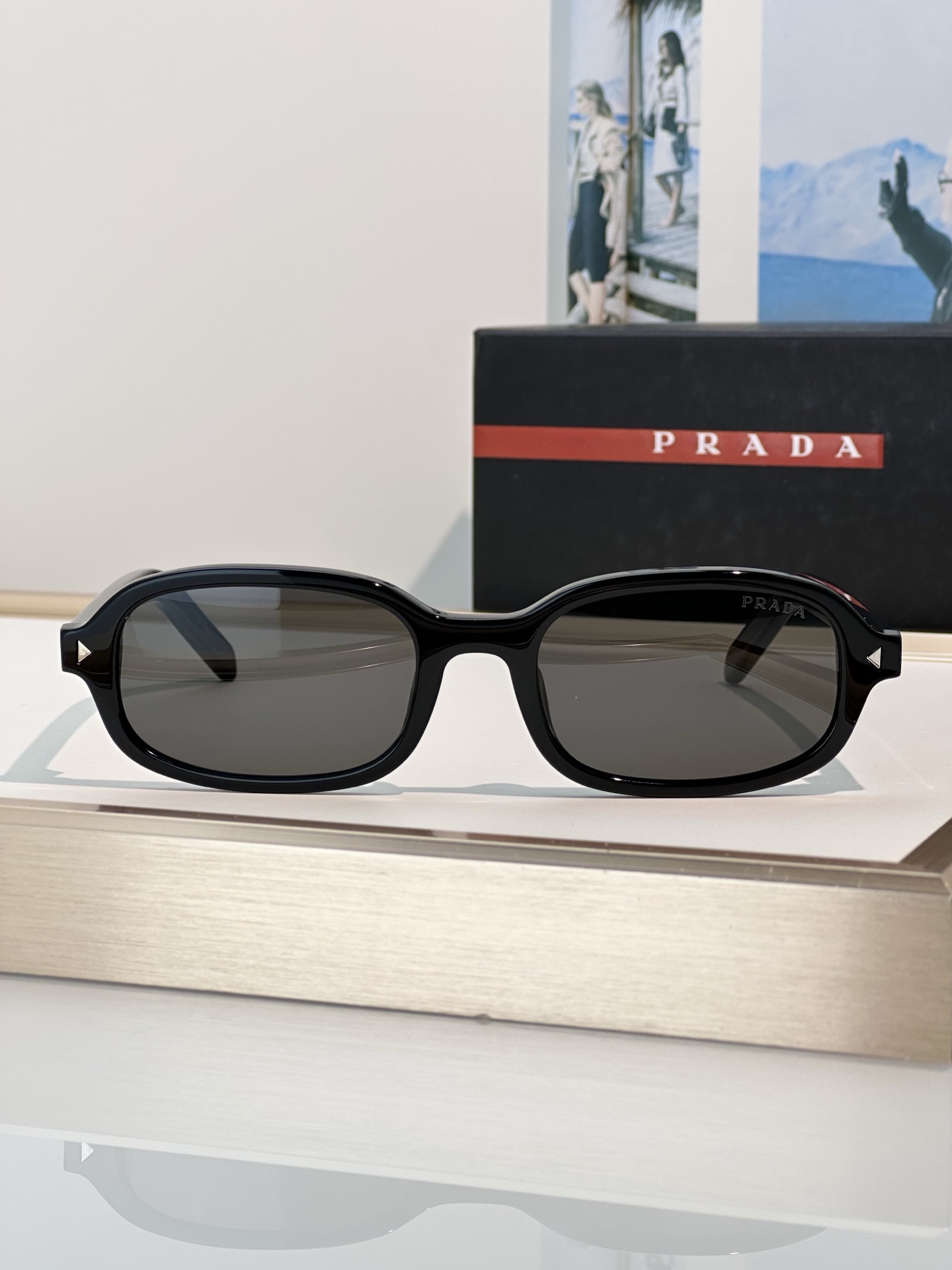 Prada新品\nMod：SPRD06SF\nSIze：52口19-145
