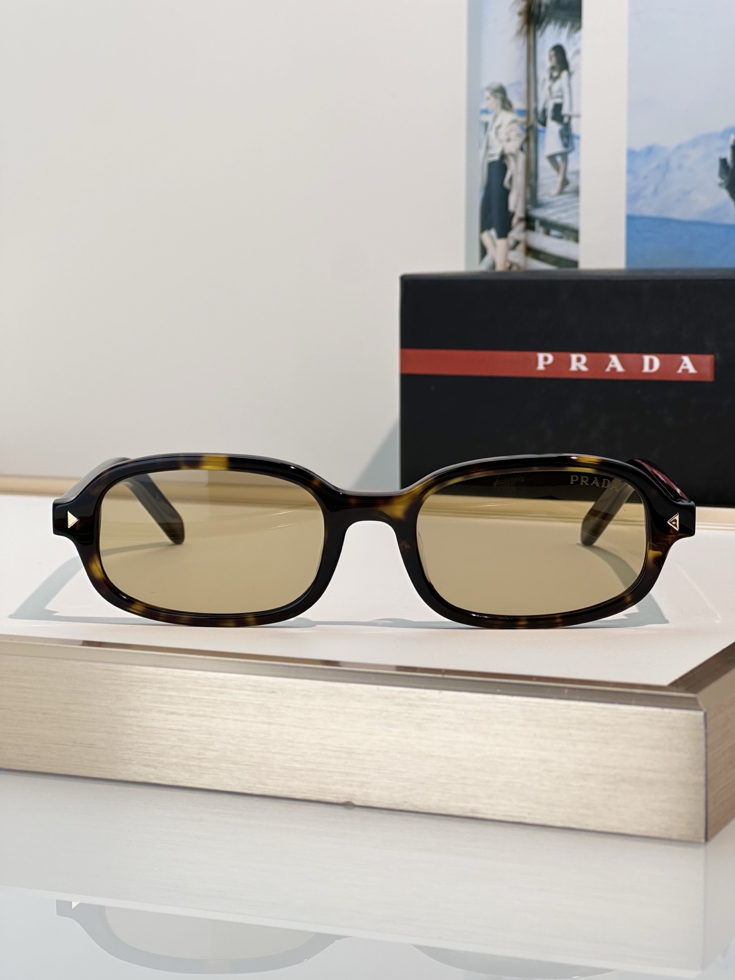 Prada新品\nMod：SPRD06SF\nSIze：52口19-145