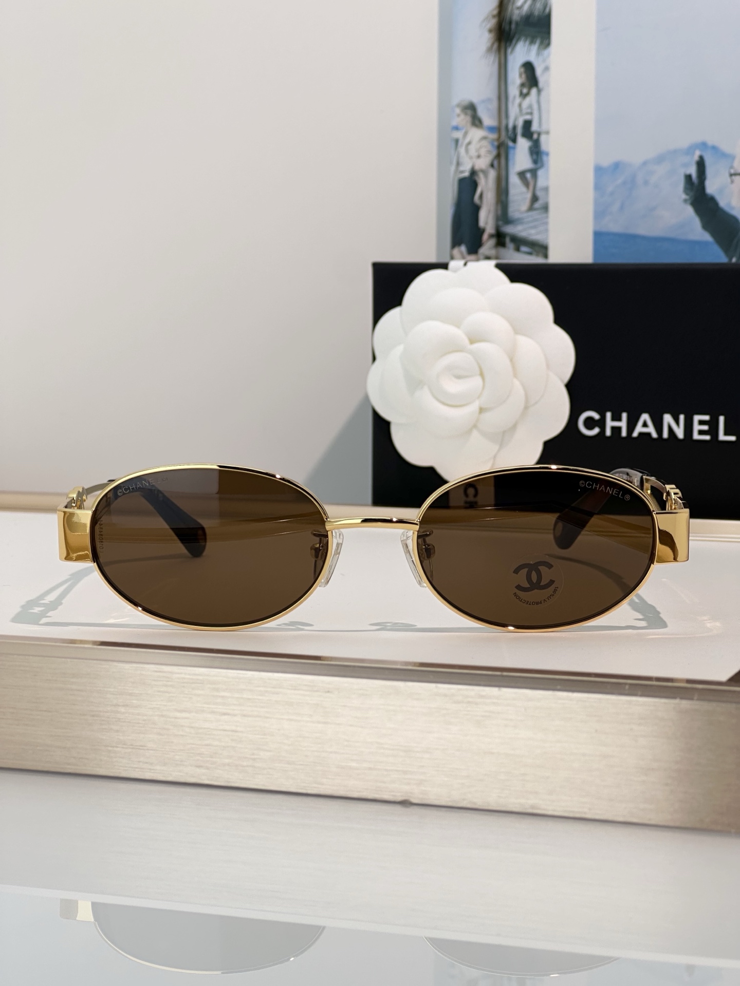 CHANEL复古墨镜\nMod：CH9180\nSize：54口18-140\n
