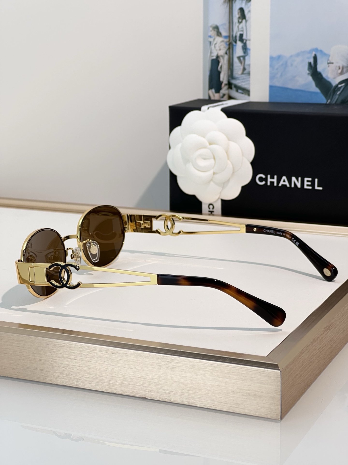 CHANEL复古墨镜\nMod：CH9180\nSize：54口18-140\n