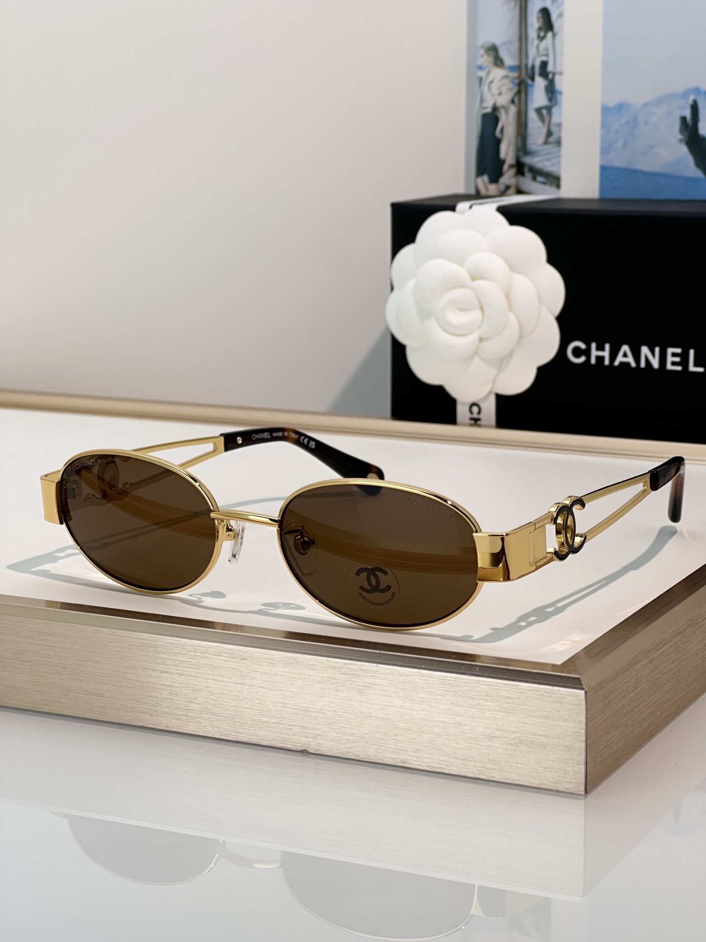 CHANEL复古墨镜\nMod：CH9180\nSize：54口18-140\n