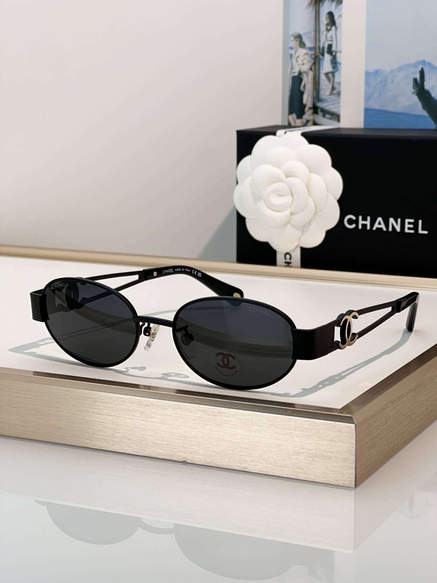 CHANEL复古墨镜\nMod：CH9180\nSize：54口18-140\n