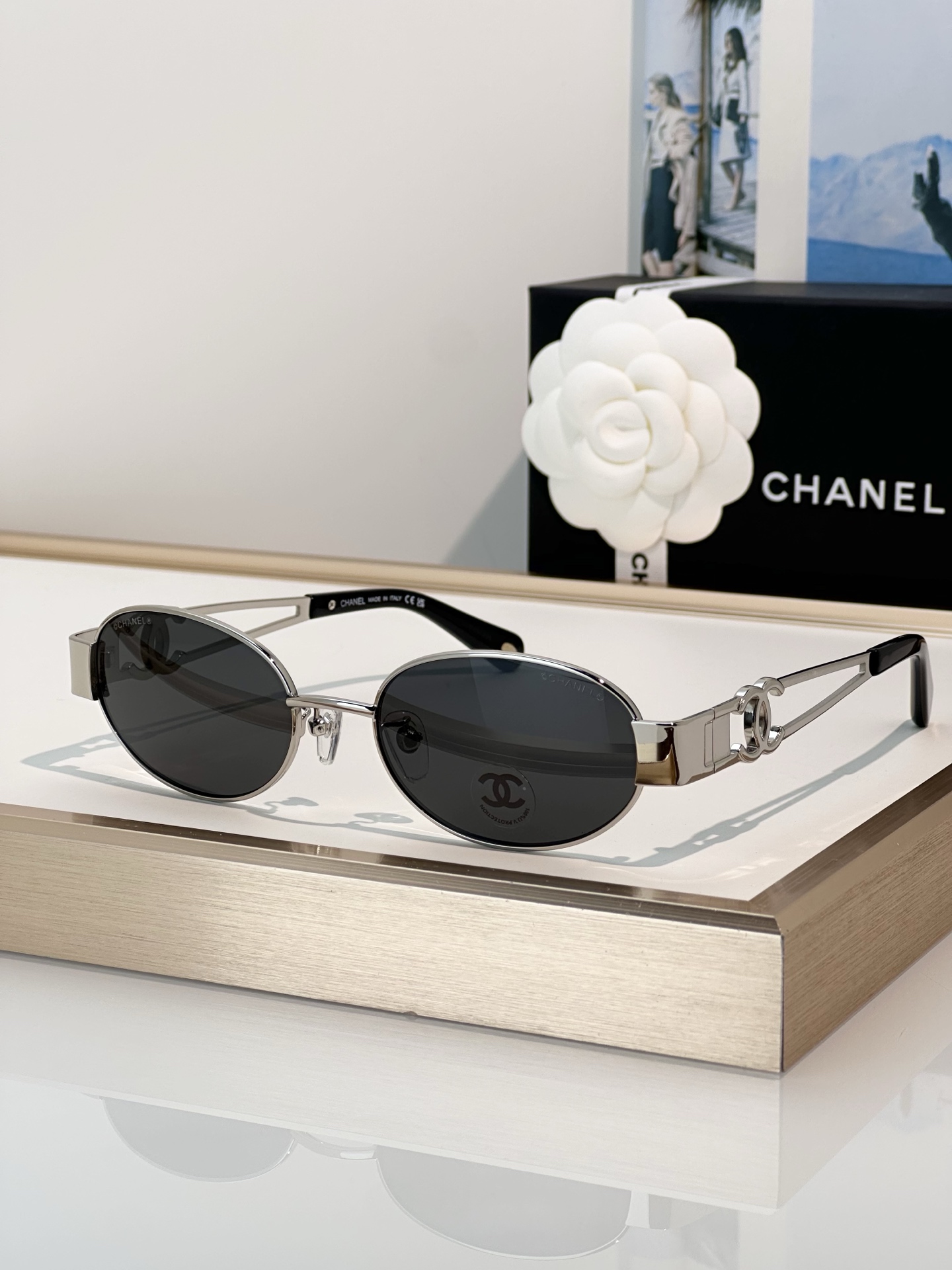 CHANEL复古墨镜\nMod：CH9180\nSize：54口18-140\n