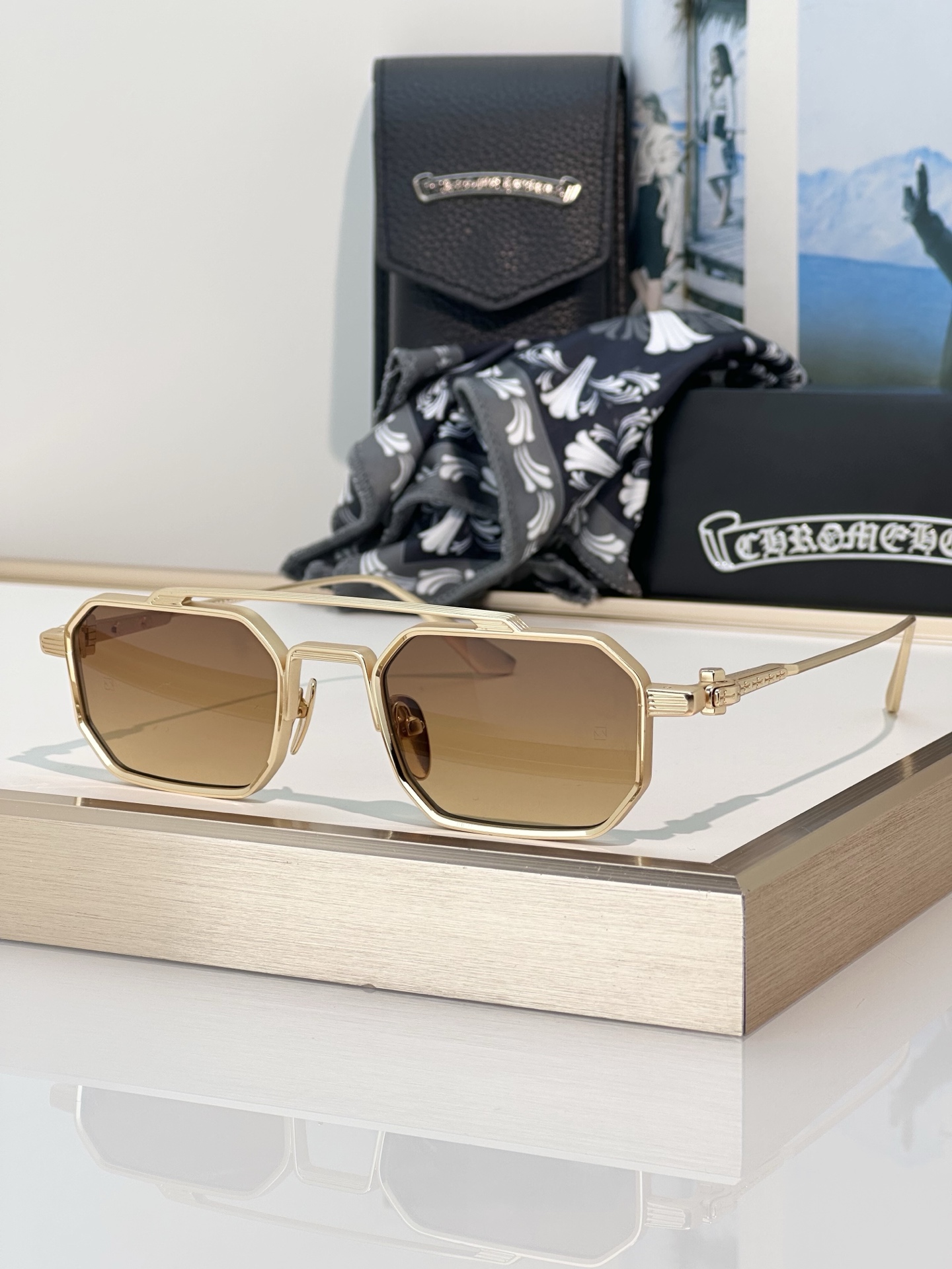 Chrome Hearts Sunglasses RUMP