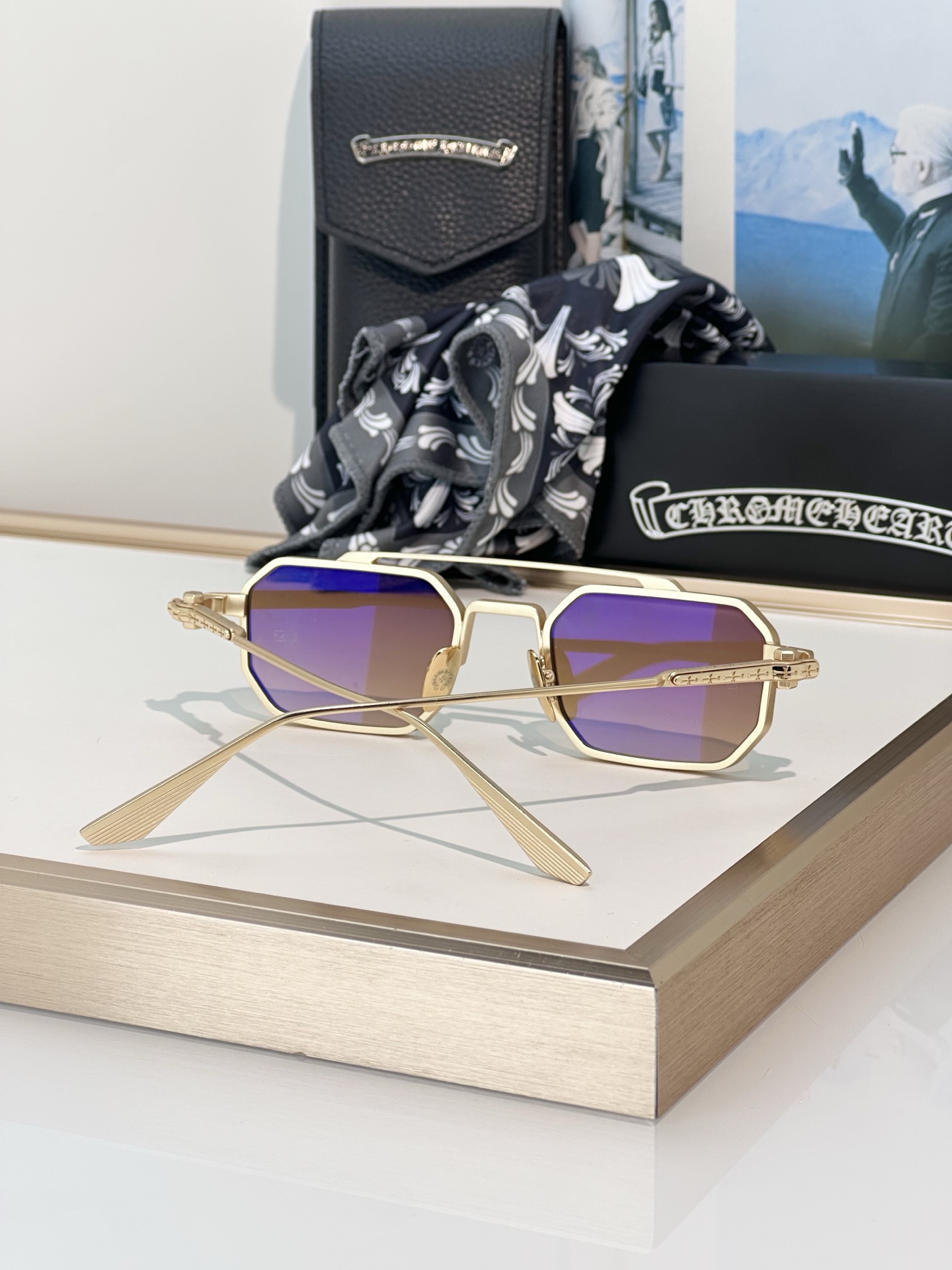Chrome Hearts Sunglasses RUMP