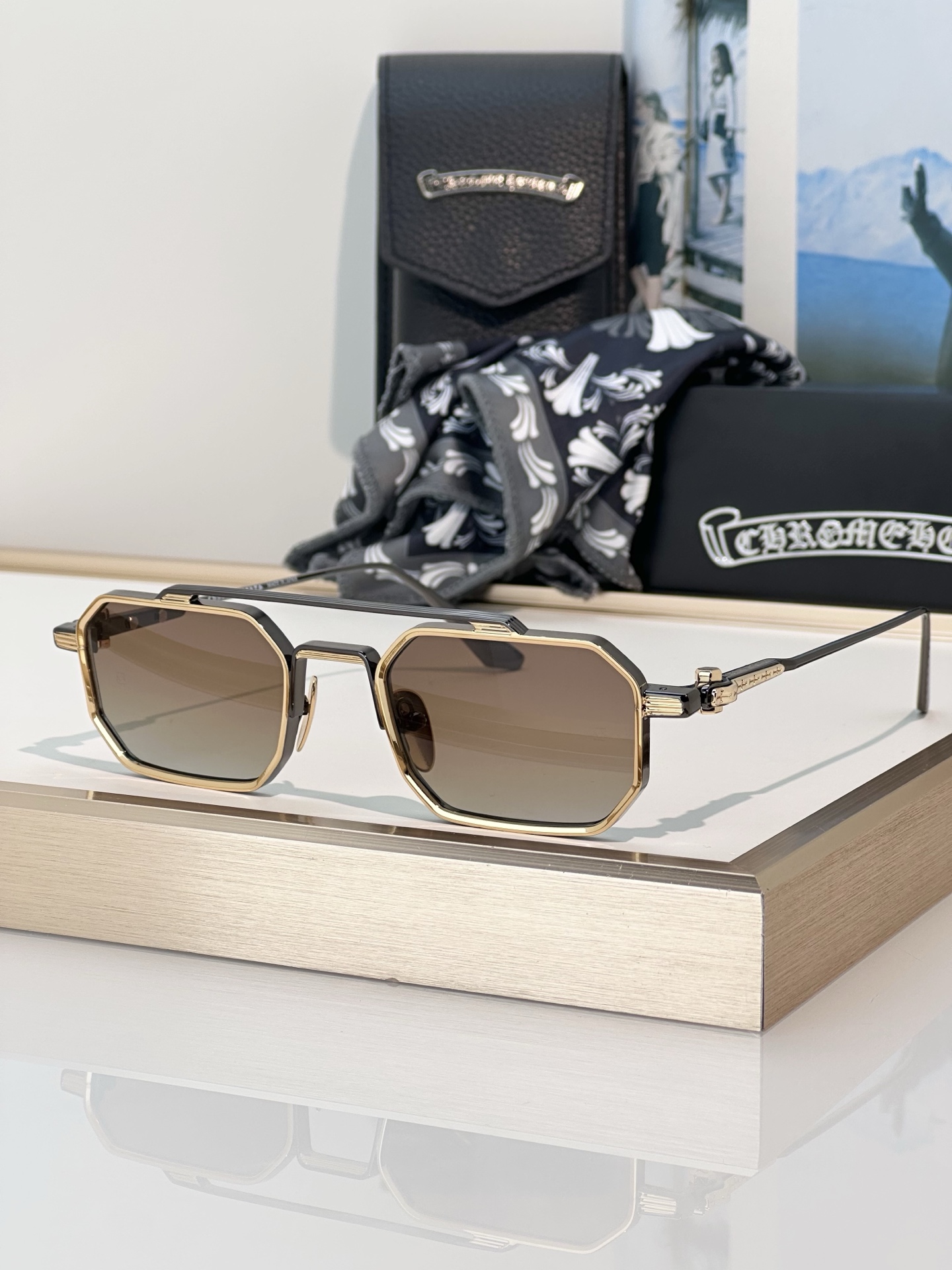 Chrome Hearts Sunglasses RUMP