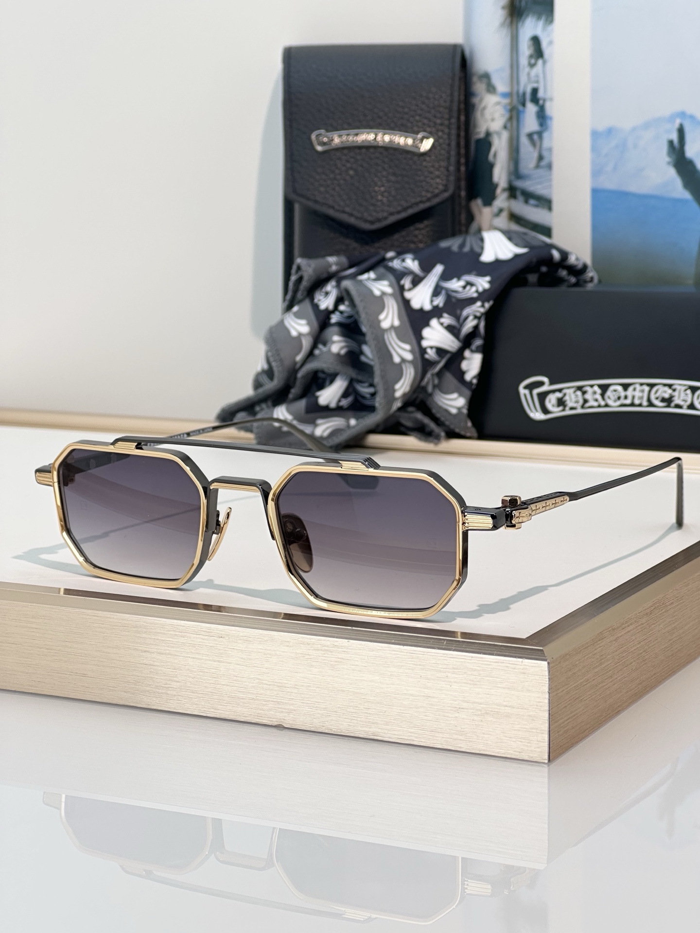 Chrome Hearts Sunglasses RUMP