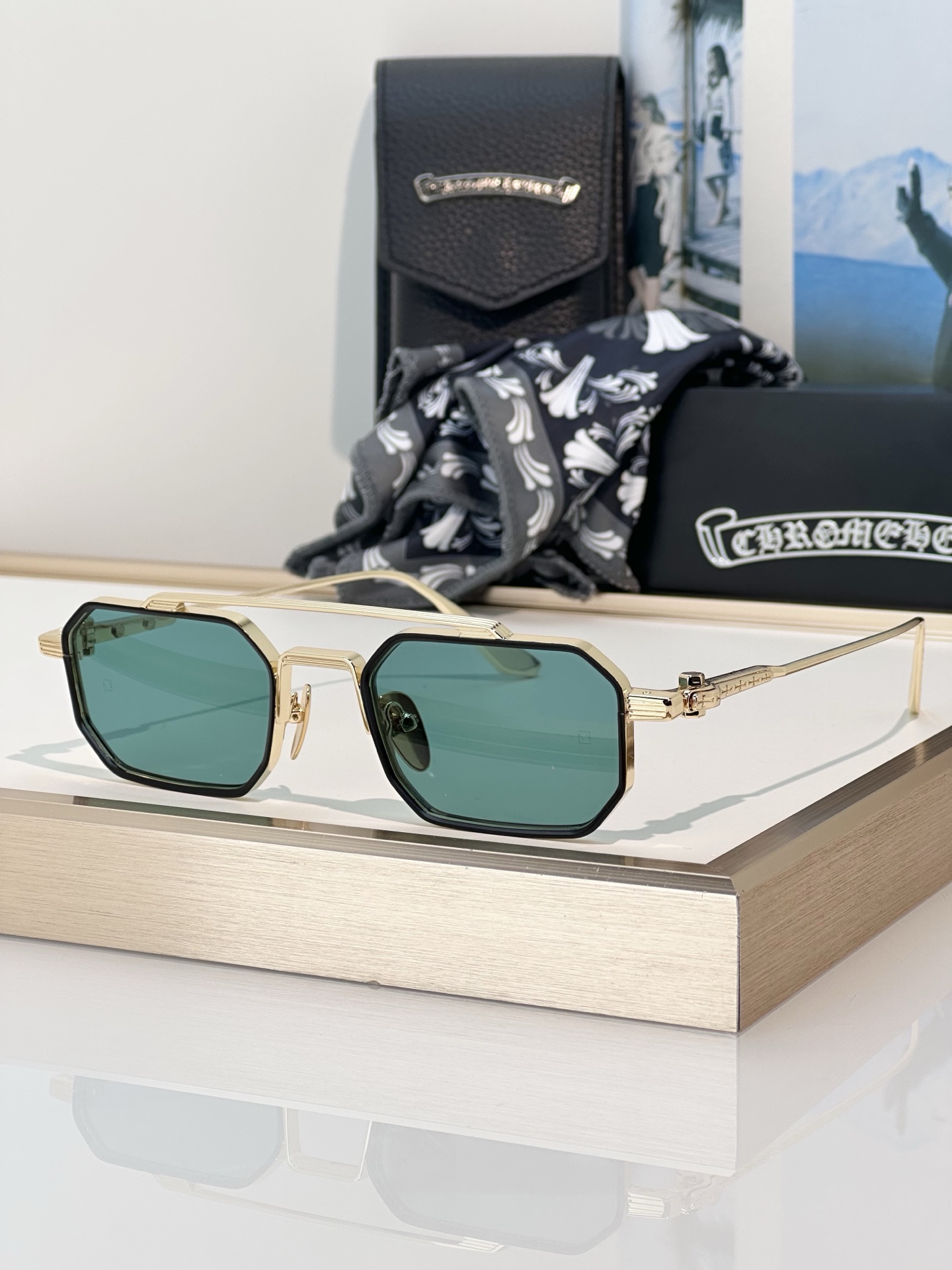 Chrome Hearts Sunglasses RUMP