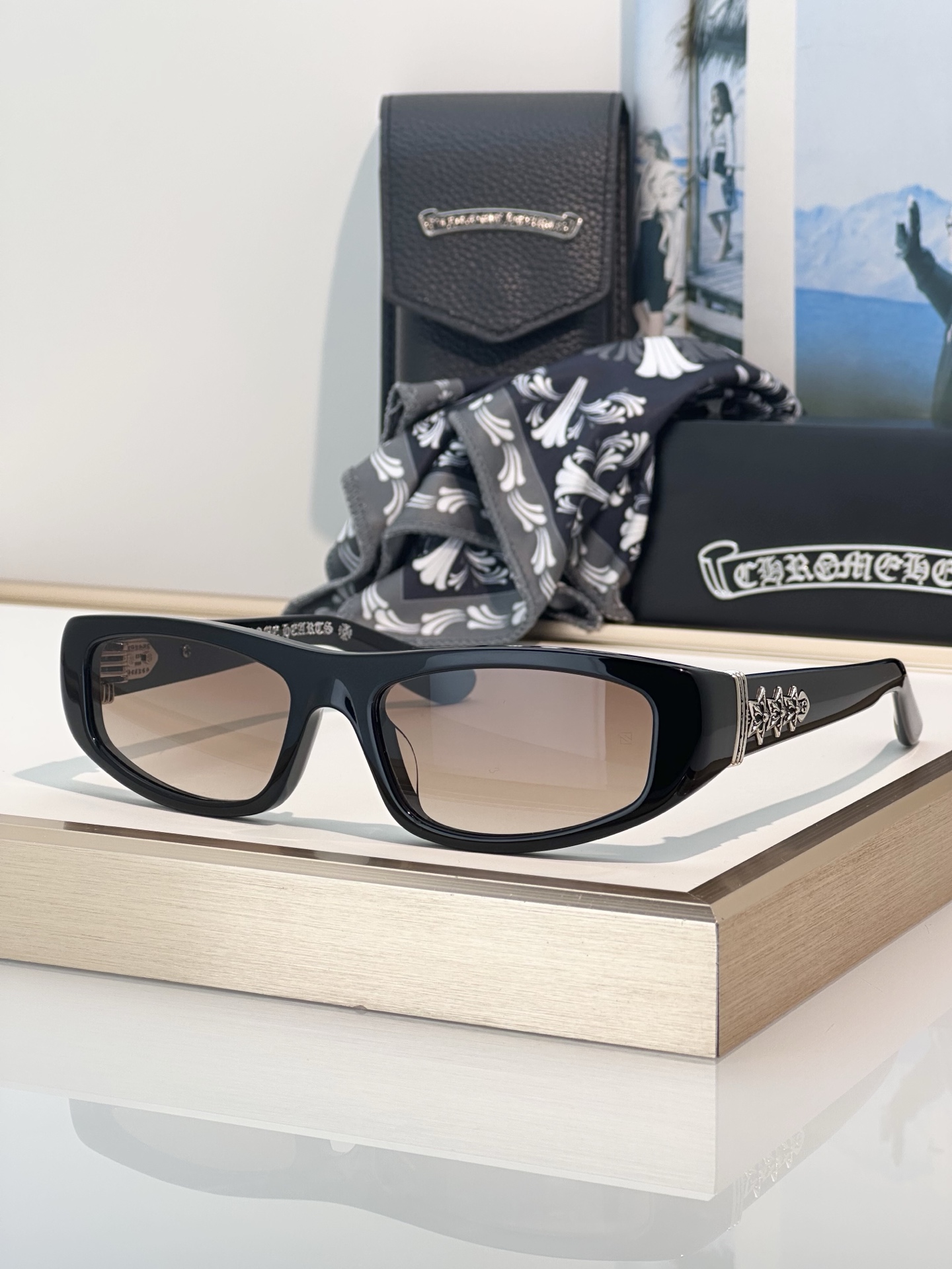 Chrome Hearts Sunglasses ROLLER