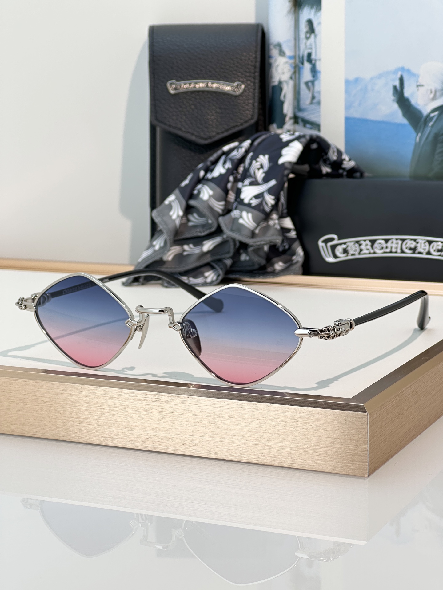 Chrome Hearts Sunglasses DIAMOND