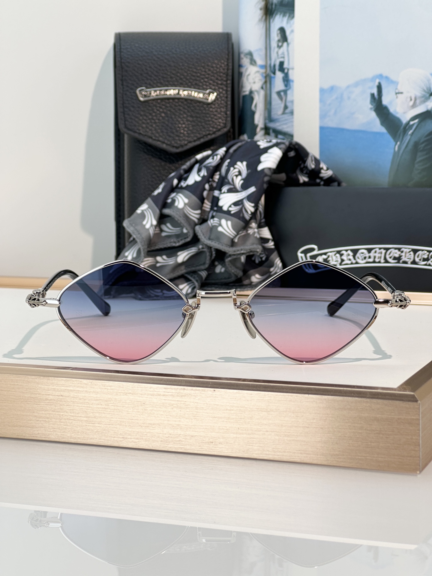 Chrome Hearts Sunglasses DIAMOND