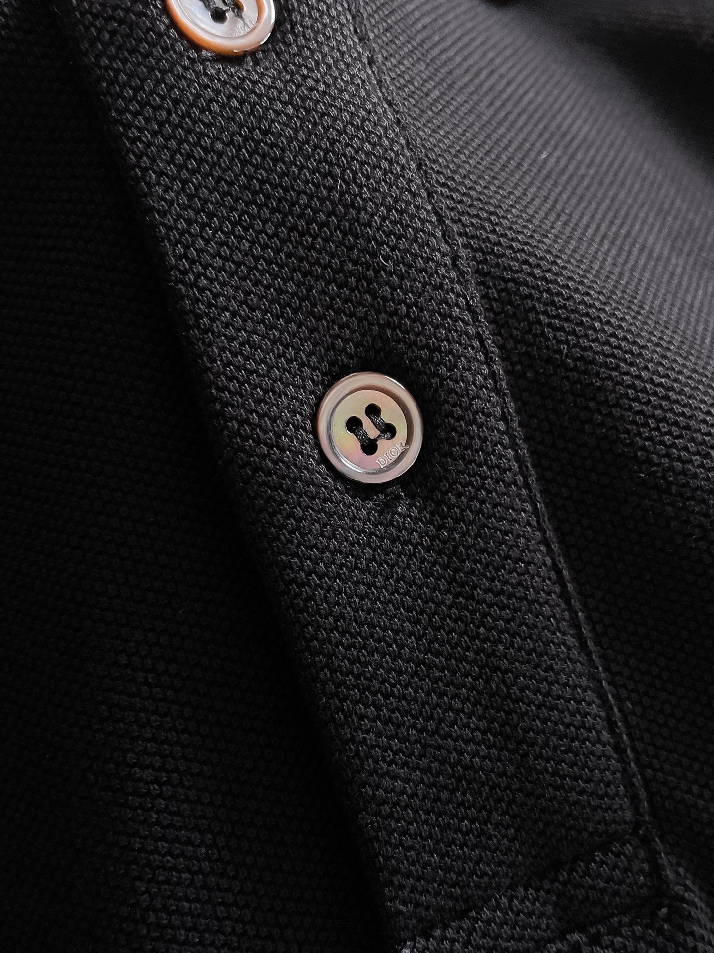 迪奥新款网眼珠地棉布翻领短Tee，男士经典标识刺绣商务休闲短袖Polo衫，客供面料进口100%密织珠地棉