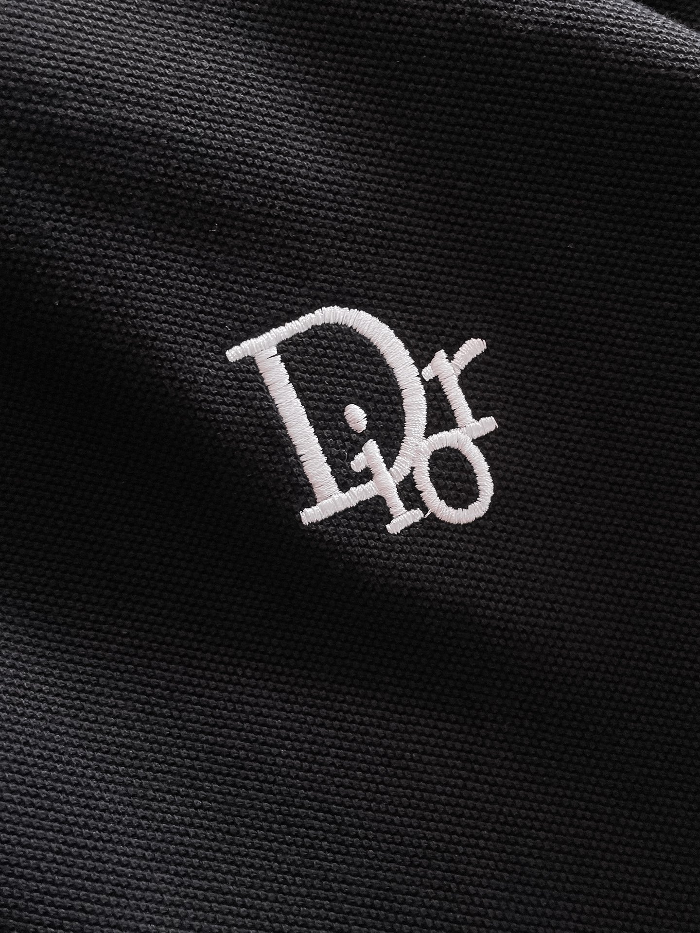 迪奥新款网眼珠地棉布翻领短Tee，男士经典标识刺绣商务休闲短袖Polo衫，客供面料进口100%密织珠地棉