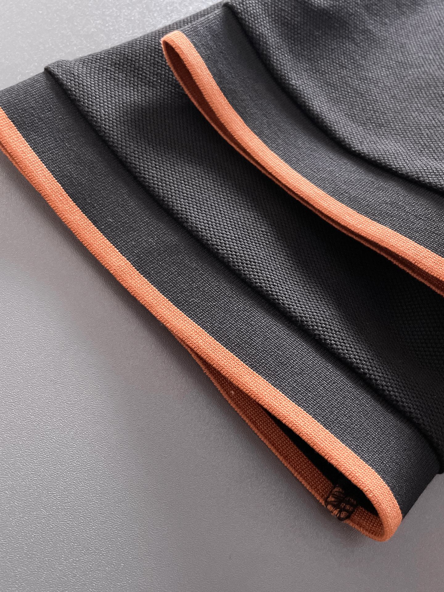 杰尼亚新款网眼珠地棉布翻领短Tee，男士经典标识刺绣商务休闲短袖Polo衫，客供面料进口100%密织珠地