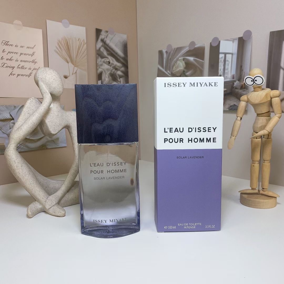 60! Issey Miyake Lavender EDT men's light perfume 24 model 125ml!