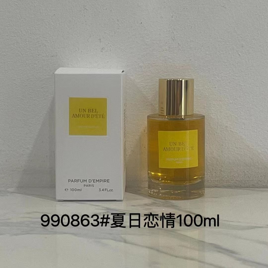 85💰帝国之香系列100ml

味道：土耳其皮革，夏日恋情，紫禁桂花，光之呐喊，波旁香根草，约瑟芬的玫瑰，摩洛哥柑橘，俄罗斯琥珀