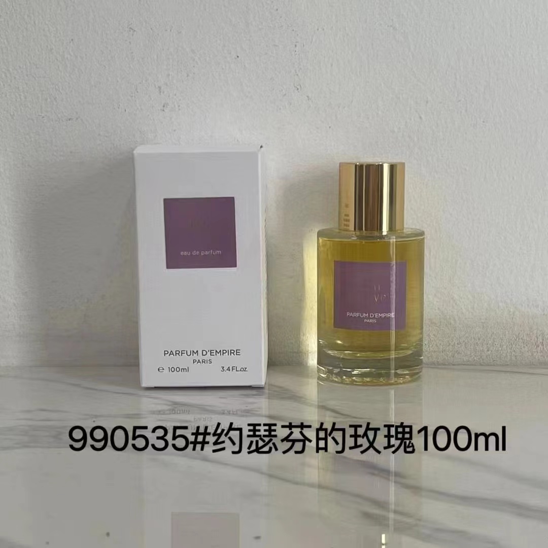 85💰帝国之香系列100ml

味道：土耳其皮革，夏日恋情，紫禁桂花，光之呐喊，波旁香根草，约瑟芬的玫瑰，摩洛哥柑橘，俄罗斯琥珀