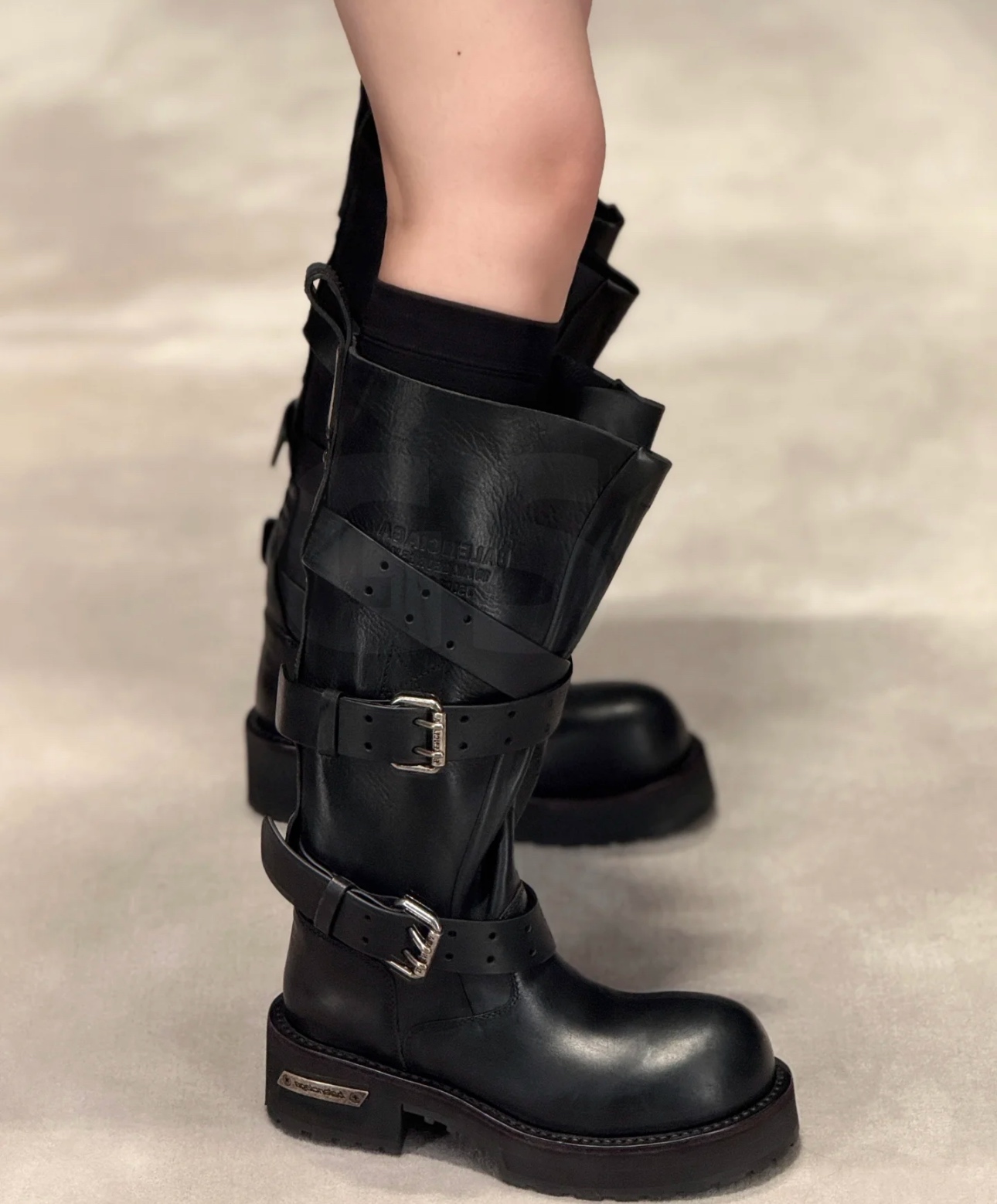 NO:444585,Picture on foot!  ,boots,boots19860909上脚图！,靴子,boots,Women's Shoes