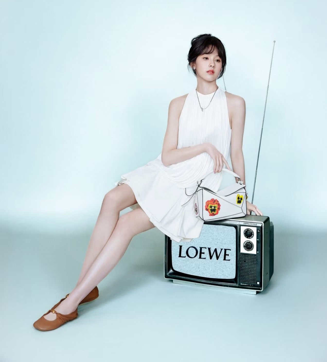 NO:444597,Picture on foot!  ,Ballet shoes19860909上脚图！,芭蕾舞鞋,Women's Shoes