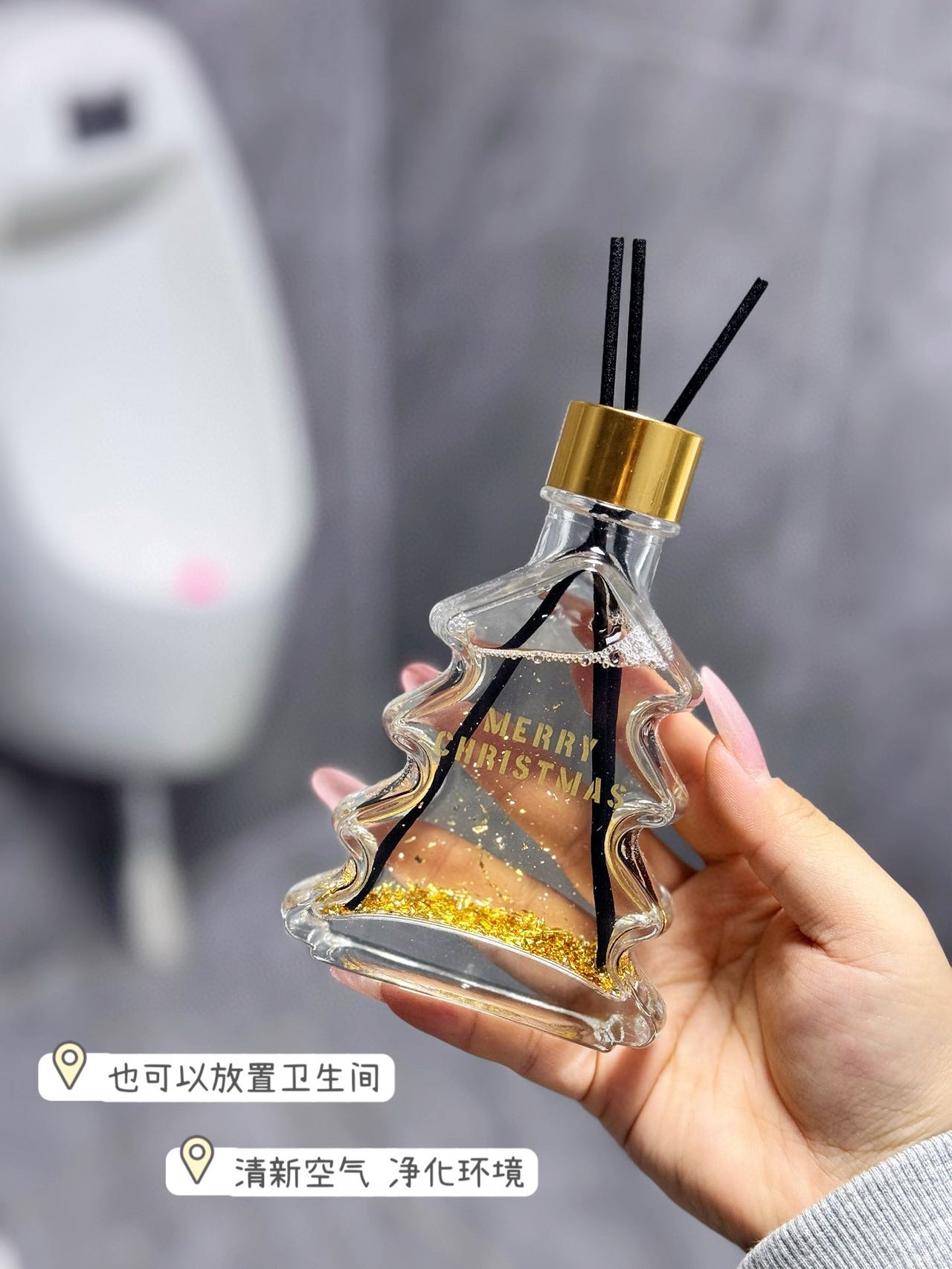 这款圣诞香薰摆件不仅外形精致 7
