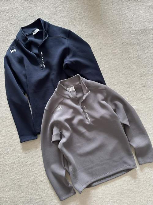 Products 15 Helly Hansen Men's Air Cotton Quarter-Zip Pullover Sweatshirt