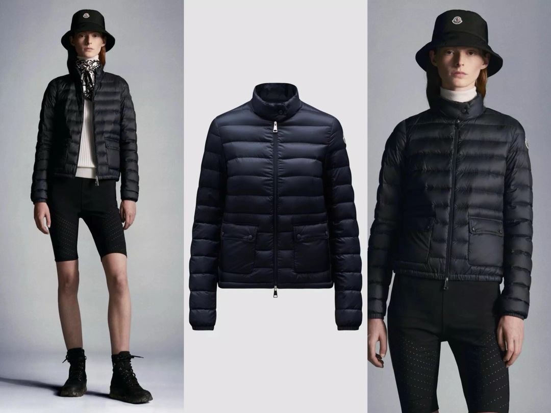 Moncler Vêtements Veste En Duvet Noir Bleu Couleur rose Série automne