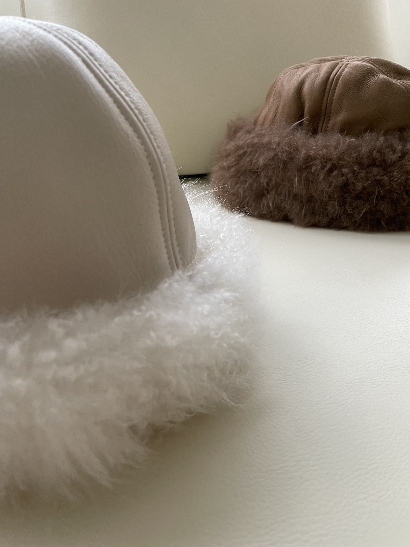 Luxurious Lagun Fur and Wool Hat in Million-Dollar Women’s Suit - 图片 4