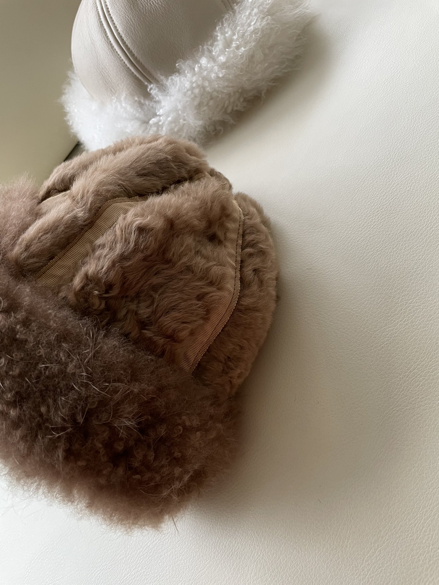 Luxurious Lagun Fur and Wool Women’s Suit with Million Dollar Hat - 图片 9