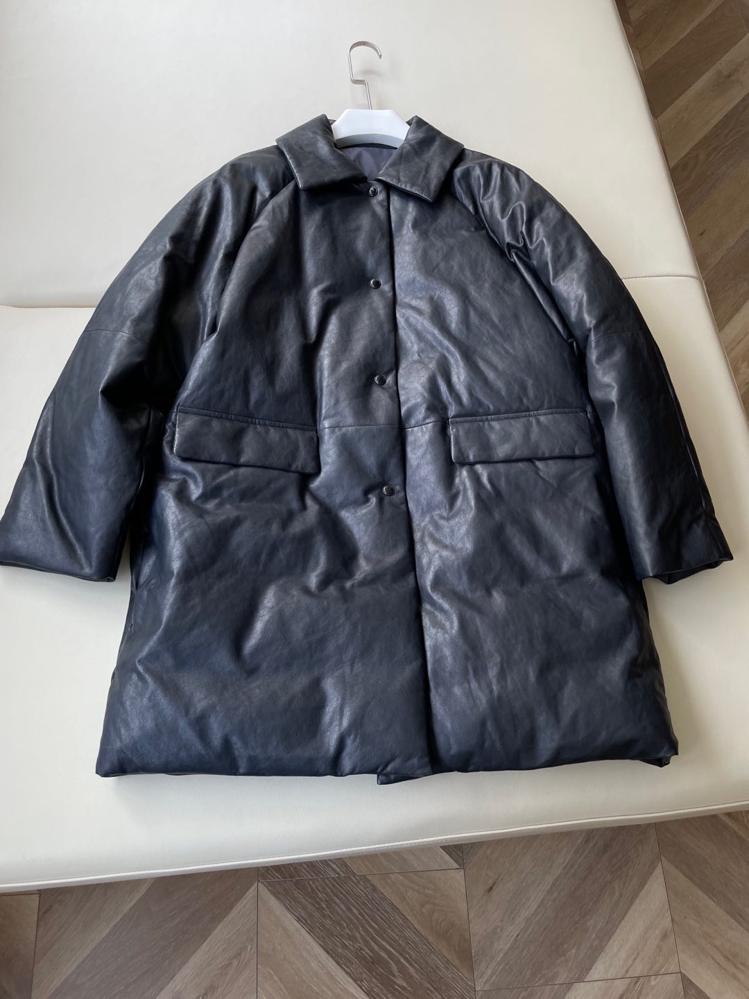 GilSander Single-Rate Female Suit: Premium Leather Velvet, Warmth, and Elegance - 图片 1