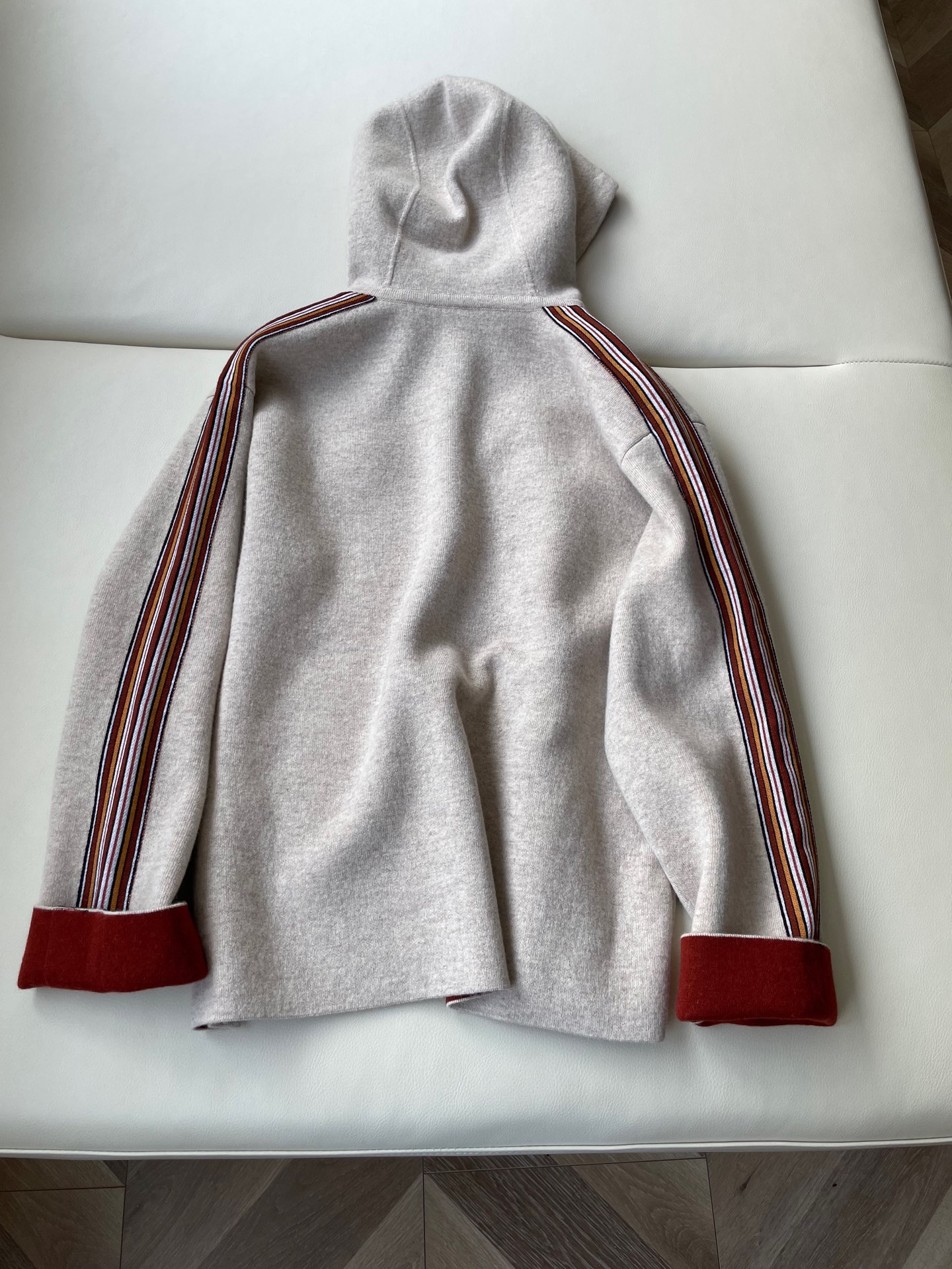 Double-Sided Cashmere Sweater with Lycra, German Stoll Machine Knit 9 i1736871144032 1852 0 7