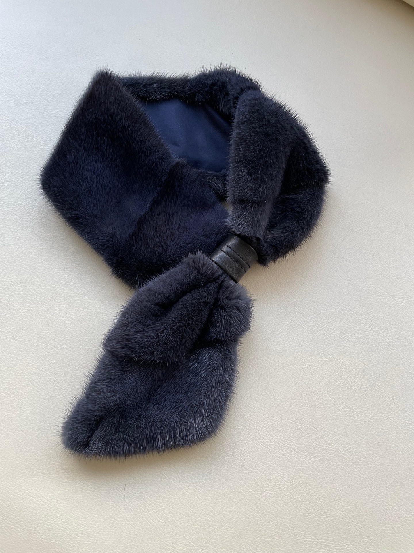 Luxurious Copenhagen Mink Suit at Auction with Crown Velvet Class Scarf