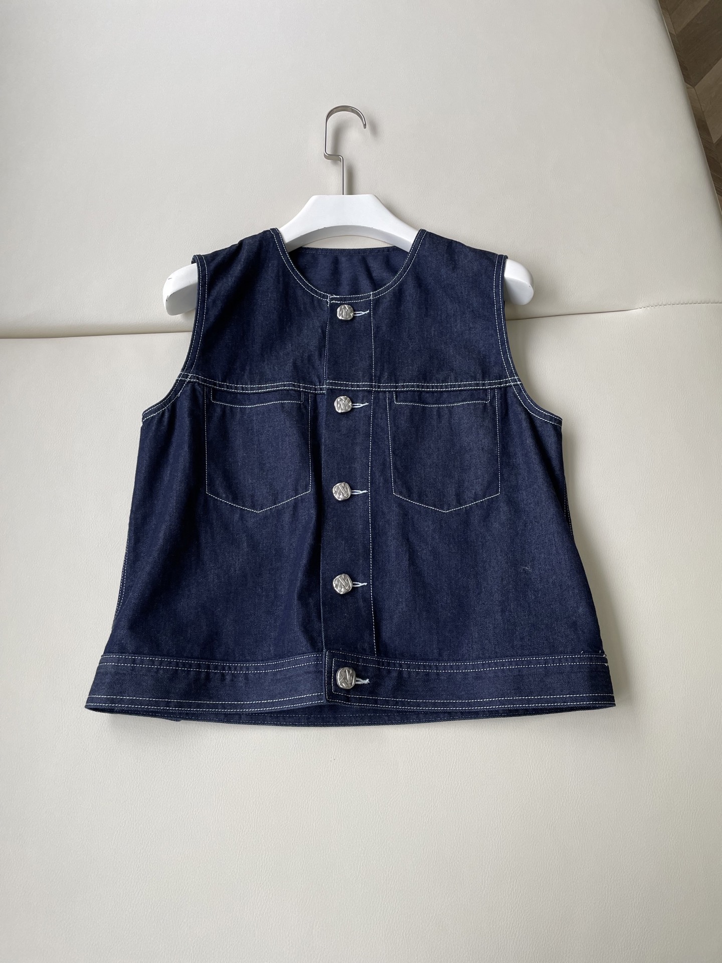 “Turkey’s Imported Cotton Cowboy Vest: Comfortable and Stylish One-Size-Fits-All Suit” - 图片 1