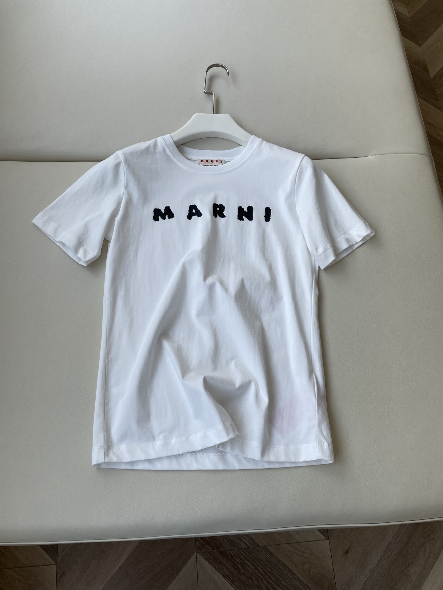 Marni 25 Spring/Summer Single-Rate Female Suit with Small-Size Logo, Size: SML White - 图片 1
