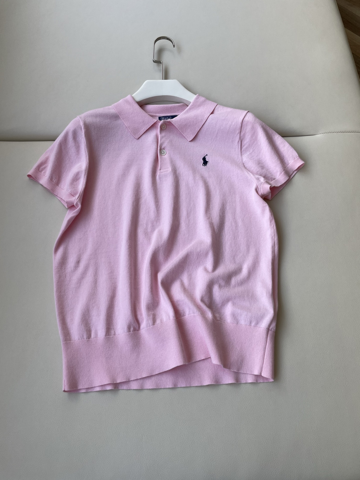 Ralph Lauren Short Sleeve Knit Suit for Women, Perfect for Spring