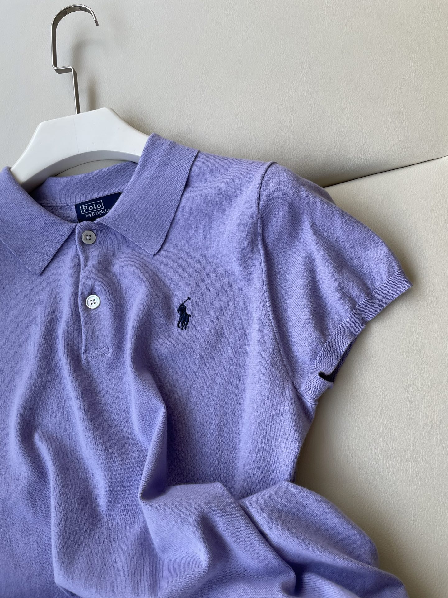 Ralph Lauren Women’s Single-Rate Knit Short Sleeve Polo Shirt with Packaging - 图片 4