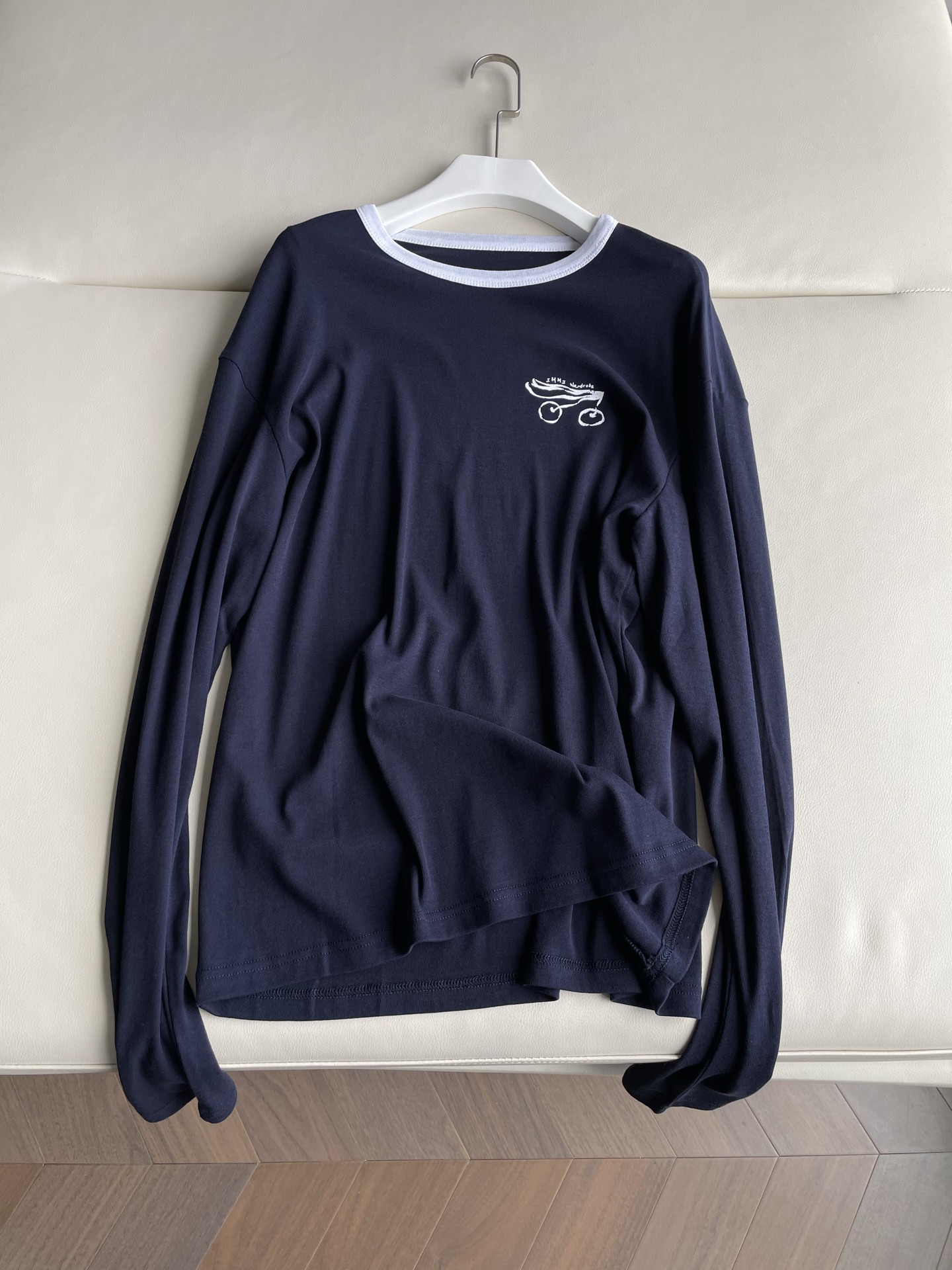 Cherry-Printed Long Sleeve Women’s Suit: Cozy, Fresh, and Stylish!