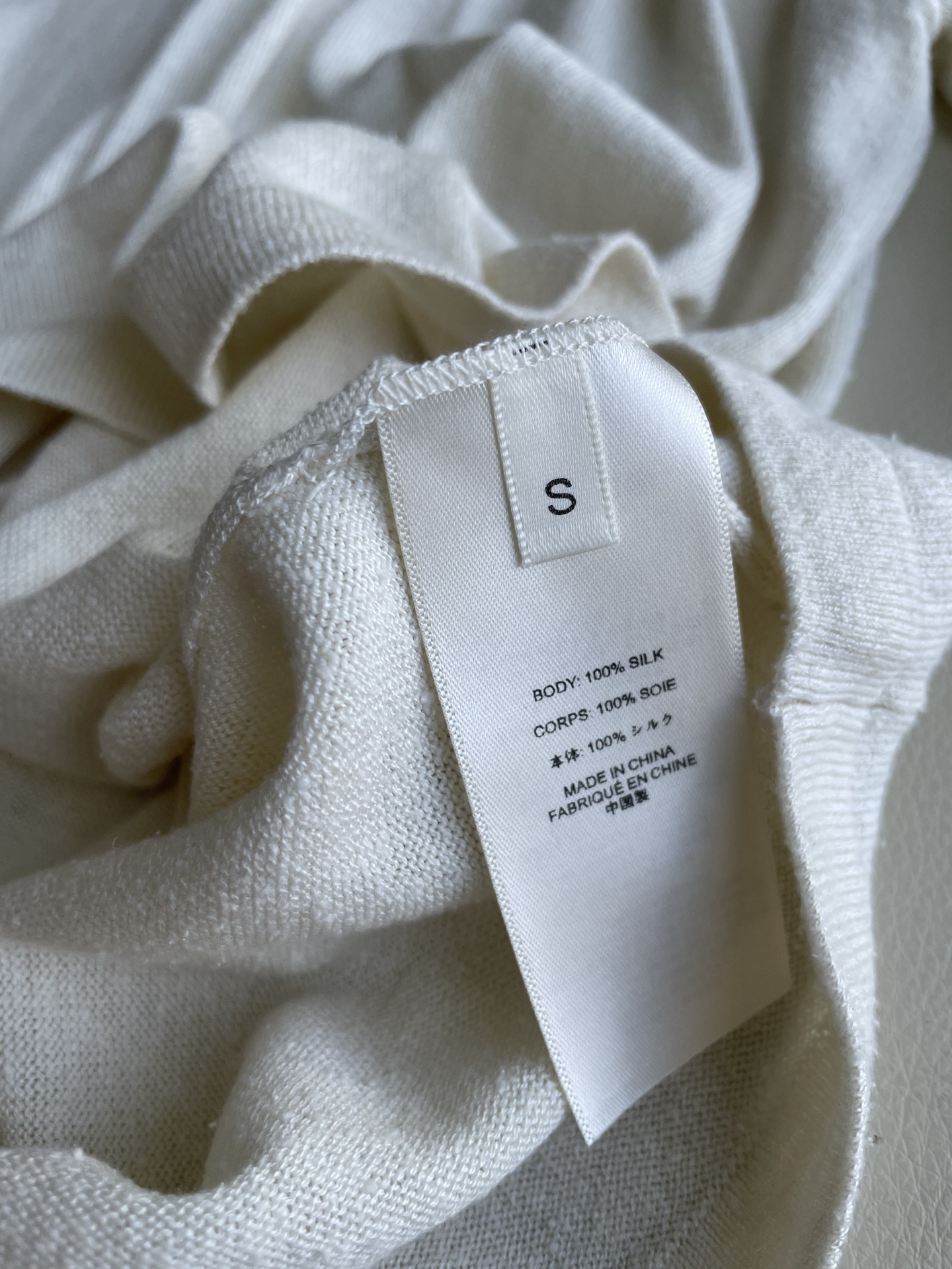 Stylish Lavender Silk Female Suit with The RowCalibi Cotton Shirt in White Rice - 图片 7